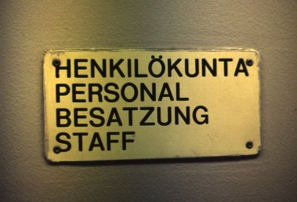 Finnjet Staff sign