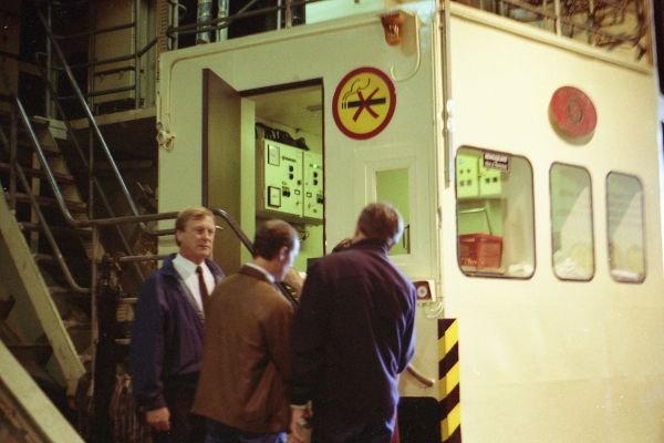 Finnjet car deck office